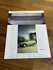 Original 1999 Isuzu Trooper 3.0 D Magazine Advert Frameable Man Cave Retro A4