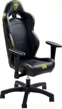 SALE!! OMP Lamborghini Office Chair Faux Leather Adjustable for kids yellow logo