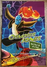 OSMOSIS JONES Movie Poster 27”x40” Chris Rock Warner Bros.