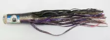 Williamson Trolling Big Game Marlin Fishing Lure 12" Black Purple & Silver TF