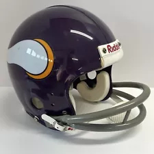 MINNESOTA VIKINGS 1980’s NFL Authentic THROWBACK Football Normal Helmet VS-4