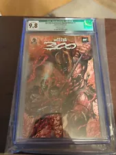 Frank miller Signed 300 25th Anniversary Tyler Kirkham Bloody Cover Coa, Cgc 9.8