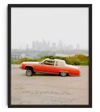 HOT SALE !! Lowrider and The City 6.tiff Poster Unframed