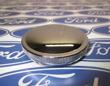 1949-1970 Ford Gas Cap. Passenger Cars, Wagons, Skyliner | Chrome (For: 1954 Ford Skyliner)