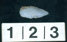 Calcedony Cottonwood Leaf Projectile point South Dakota