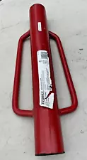 Everbilt Metal Fence Post Driver With Handles - 3" x 9" x 24" - Used