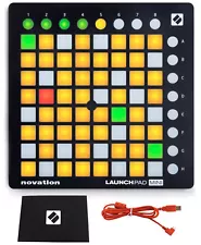 Novation LAUNCHPAD MINI MK2 MKII USB MIDI DJ Controller 64-Pad+Ableton Live Lite