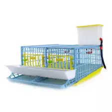 Quail Cage - 2 Section for Breeding (NEW: Quail Hutch Mod) Cimuka