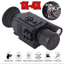 1-4X Digital Night Vision Hunting Rifle Scope Optics Sight 850nm IR Camera