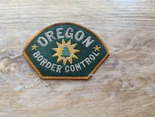 Rare Oregon Border Patrol Patch - Free Shipping