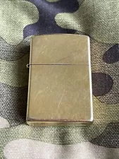 2014 Zippo Lighter - Gold Dust Finish