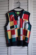 Huf Sloane Sweater Vest Multicolor Medium