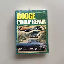 Dodge D-100 D-200 D-300 1970-1979 Pick-up Truck Shop Service Manual Engine Guide (For: Dodge D200)