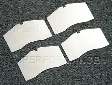 Titanium Brake Pad Shim Heat Shields for Porsche 968 Turbo S 93-95 FRONT .032"