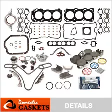 Fit 01-04 Nissan Pathfinder Infiniti QX4 3.5L Engine Rebuild Kit VQ35DE