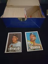 1952 Topps Baseball Reprint Complete Set of 402 Cards Mantle, Robinson, Mays NM+