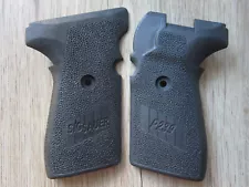 Sig Sauer P239 Grips Factory 2008 Black Stippled Polymer Sigarms E