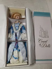 VINTAGE NIB -“Victoria” Porcelain Doll w/Fan by COURT OF DOLLS - 28"