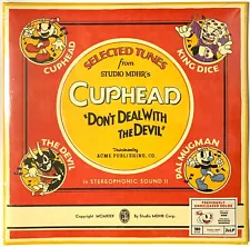 CUPHEAD: DON'T DEAL WITH THE DEVIL (OST)(180gm 2LP Reissue)(Iam8Bit2023)
