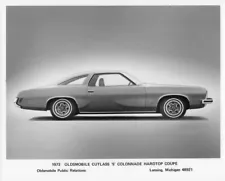 1973 Oldsmobile Cutlass S Colonnade Hardtop Coupe Press Photo 0337