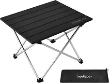 NIB TREKOLOGY Small Camping Table Beach Table Camping Side Table TALU black