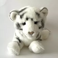 SILKY the Plush WHITE TIGER CUB Stuffed Animal Douglas Cuddle Toy 1870 Realistic