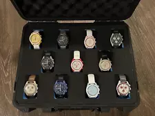 New Swatch Omega Bioceramic MoonSwatch Complete Watch Collection + Pelican Case