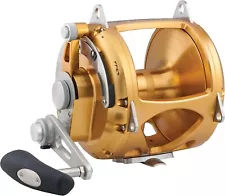 New ListingPenn International 130VIS Big Game Giant Tuna Marlin 130 VIS Reel - GOLD 2 SPEED