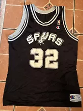 Rare! VINTAGE Sean Elliott San Antonio Spurs NBA, Champion Jersey, Sz 44