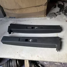 BMW E36 Coupe interior trim B Pillar covers Black pair 328 M3 318is 323