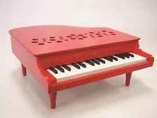 KAWAI Mini Grand Piano Musical Instrument Toy P-32 Red 1163 genuine New