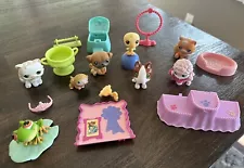 GUC Lot of 25 LPS My Littlest Pet Shop Accessories