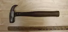 Old Used Tools,Antique Blacksmith Hand Forged Farriers Hammer,1lbs.7.1oz,Patina