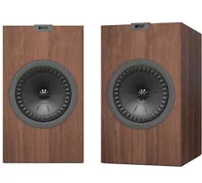 KEF Q150 2.0 Channel Pair Bookshelf Speakers - Walnut Comes with Original Box