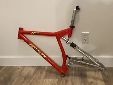 Vintage K2 Proflex 855 Full Suspension MTB Bike Frame 20" Large Girvin DH XC