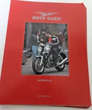 OEM Moto Guzzi Motorcycle Sales Literature