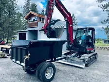 Compact Excavator Dump Trailer