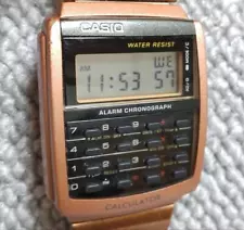 【For Sale】CASIO DATA BANK CALCULATOR Men's Watch