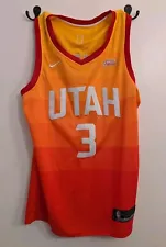 Vintage Ricky Rubio Utah Jazz Nike City Edition Jersey Size 50 Men's Basketball