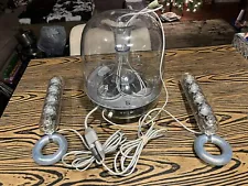 Harman Kardon Soundsticks II Speaker System MISSING POWER CORD UNTESTED