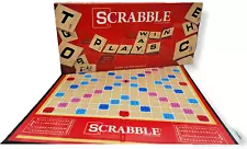 New Scrabble Game Crossword Board Game with Damaged Box