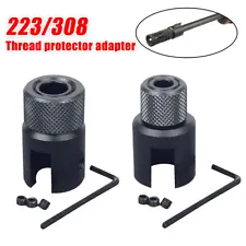 Ruger10/22 Muzzle Brake Adapter .223 .308 Thread Protector For 1/2x28, 5/8x24#AD