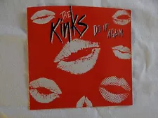 THE KINKS, "Do It Again" PICTURE SLEEVE! BRAND NEW! NICEST COPY ON eBAY!