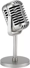 Microphone Vintage Look Old Style Vocal Classic Retro Studio Stage Voice