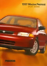 1997 Mazda Protege Sport Sedan Sales Brochure 16-pages