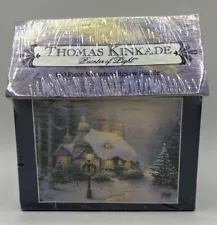 Thomas Kinkade Painter of Light 100 Pc Mini Jigsaw Puzzle Stonehearth Hutch 9x7”