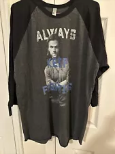 sam winchester shirt 3/4 Sleeve “Always Keep Fighting”