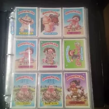 Vintage Collection of Garbage Pail Kids Cards 1985 86 87 Only No Duplicates