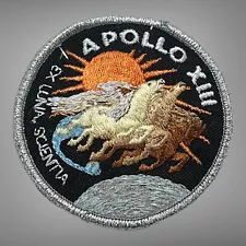 Vintage NASA APOLLO XIII 4” Embroidered Sew On Patch