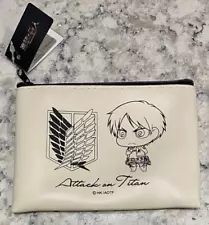 Attack On Titan Eren Pouch Zipper Bag Limited Edition Japan Anime Manga